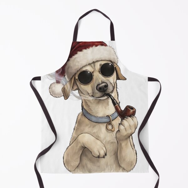 Item preview, Funny Cool Dog Happy New Year Design designed and sold by LinaDesign Store.