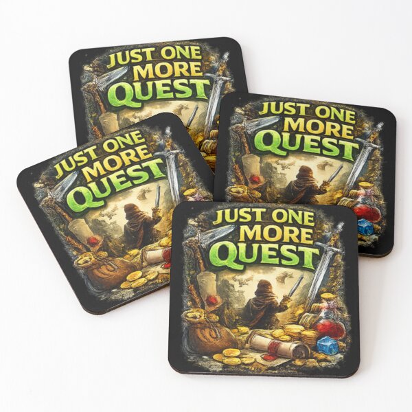 Item preview, Just One More Quest designed and sold by The Calamyr.
