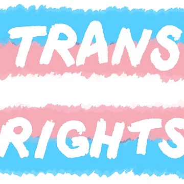 Artwork thumbnail, Trans Rights Flag by SpectacledPeach