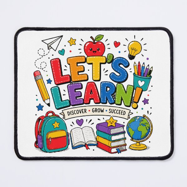 Item preview, Let’s Learn T-Shirt & Sticker | Cute Back to School Design | Preschool & Teacher Gift designed and sold by Sunday.Supply.