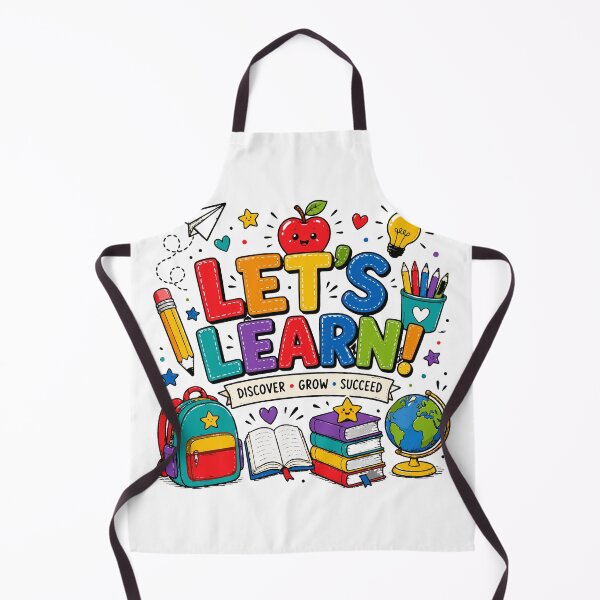 Item preview, Let’s Learn T-Shirt & Sticker | Cute Back to School Design | Preschool & Teacher Gift designed and sold by Sunday.Supply.