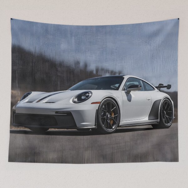 Item preview, Porsche 911 GT3 Modern Wall Art designed and sold by AutoPopStudio.