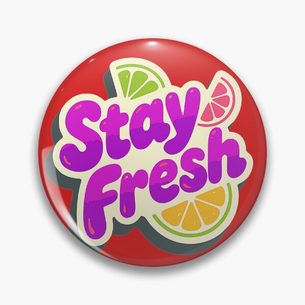 Item preview, Stay Fresh Citrus Typography  designed and sold by Creatby7030.