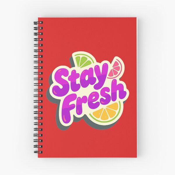 Item preview, Stay Fresh Citrus Typography  designed and sold by Creatby7030.