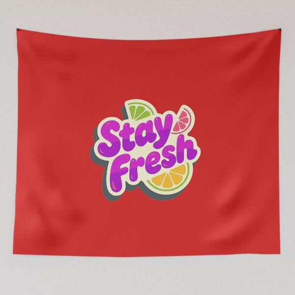 Item preview, Stay Fresh Citrus Typography  designed and sold by Creatby7030.