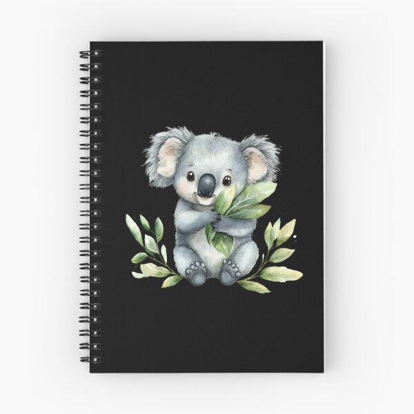 Item preview, Cute Koala Holding Leaves designed and sold by perijun.