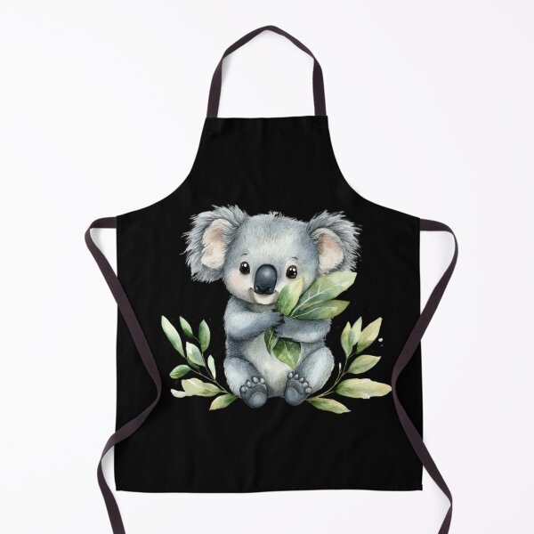Item preview, Cute Koala Holding Leaves designed and sold by perijun.