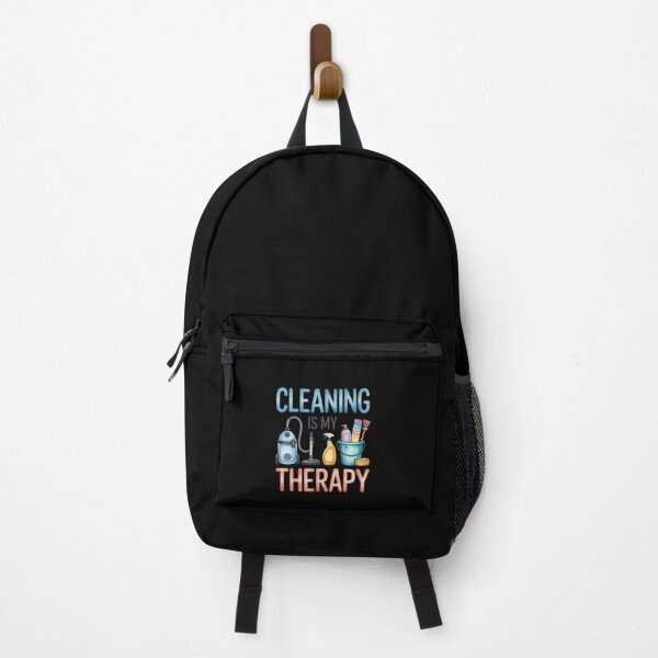 Item preview, Cleaning Is My Therapy – Cute Cleaning Supplies Illustration designed and sold by jkrphoto.