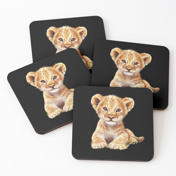 Item preview, Adorable Lion Cub Resting designed and sold by perijun.
