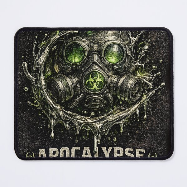 Item preview, Toxic World – Apocalypse Gas Mask Streetwear Graphic T-Shirt designed and sold by Del4xe.