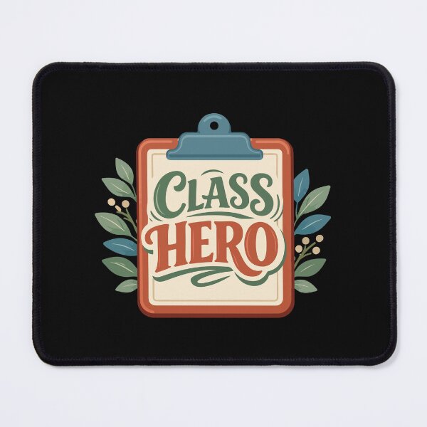 Item preview, Class Hero Clipboard – Teacher Gift designed and sold by stylishdzign.