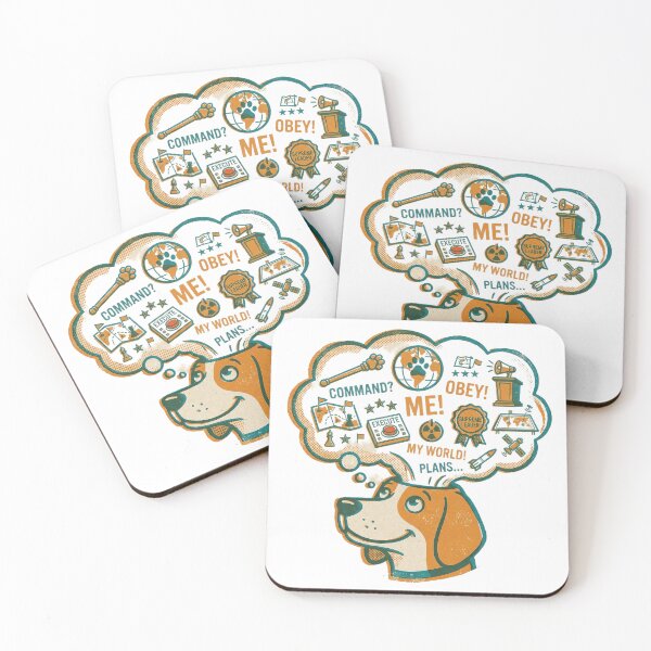 Item preview, dogs thoughts Retro Vintage Minimalist Graphic designed and sold by Probably Fine Design.
