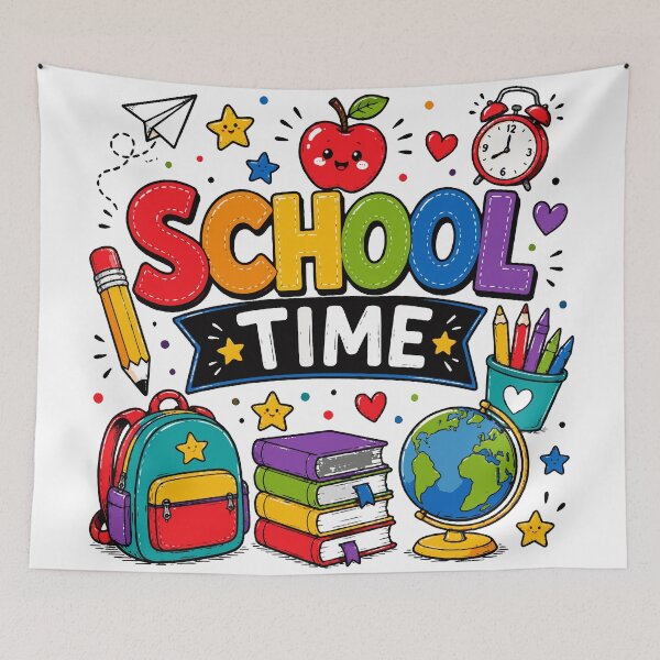 Item preview, Copy of Let’s Learn T-Shirt & Sticker | Cute Back to School Design | Preschool & Teacher Gift designed and sold by Sunday.Supply.