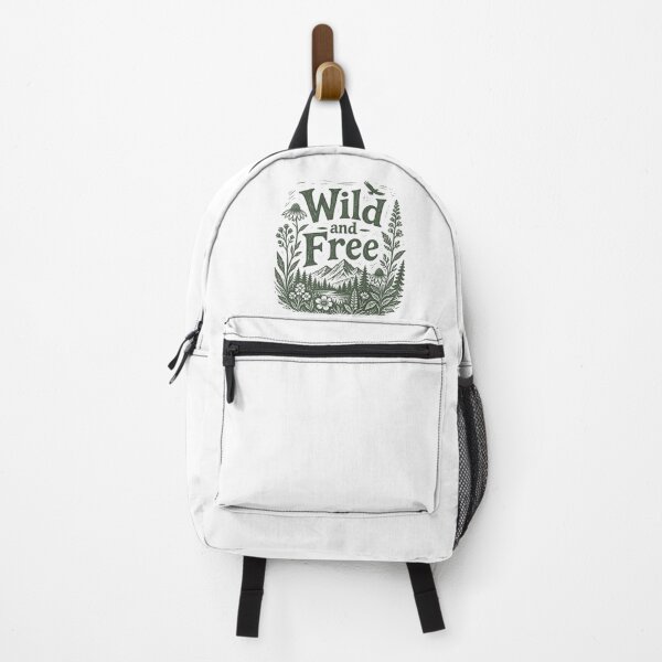 Item preview, Wild and Free Linocut Stamp Woodcut Nature Botanical Sticker designed and sold by crazyhome.