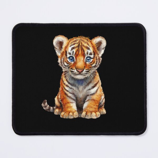 Item preview, Adorable Blue-Eyed Tiger Cub designed and sold by perijun.
