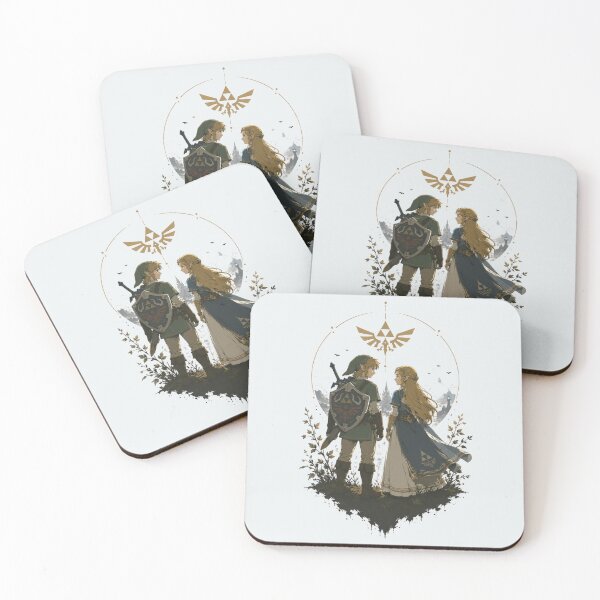 Item preview, Link & Zelda designed and sold by Delmu16.