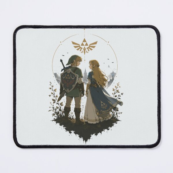 Item preview, Link & Zelda designed and sold by Delmu16.