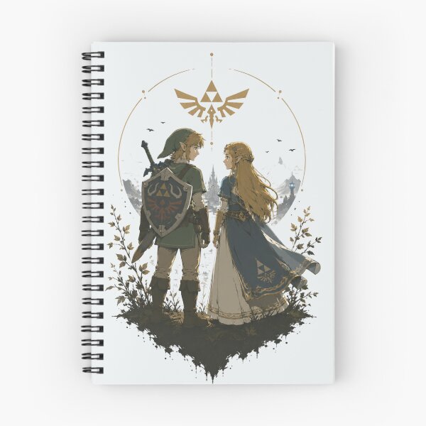 Item preview, Link & Zelda designed and sold by Delmu16.