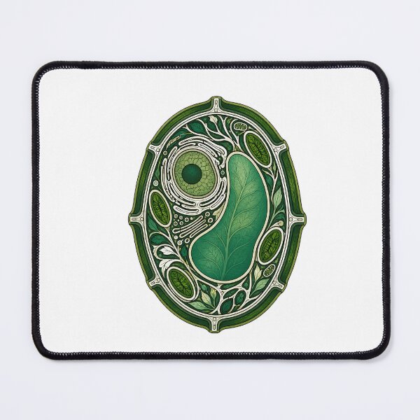 Item preview, Botanical Plant Cell Stained Glass Illustration designed and sold by BoyleDesignShop.