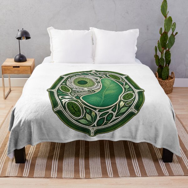 Item preview, Botanical Plant Cell Stained Glass Illustration designed and sold by BoyleDesignShop.