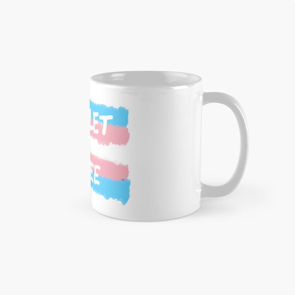Item preview, Just Let Us Pee - Trans Flag designed and sold by SpectacledPeach.