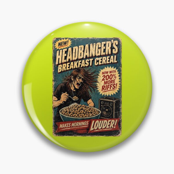Item preview, Headbangers Cereal designed and sold by TheHodgePodge.
