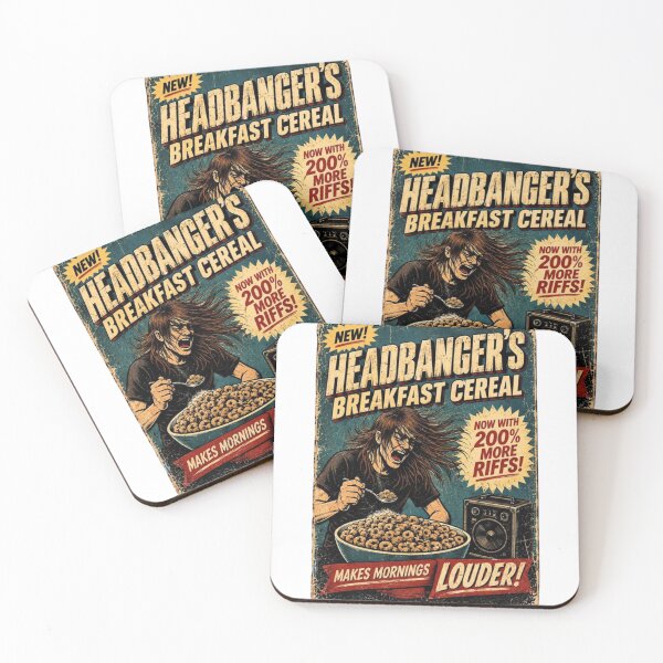 Item preview, Headbangers Cereal designed and sold by TheHodgePodge.