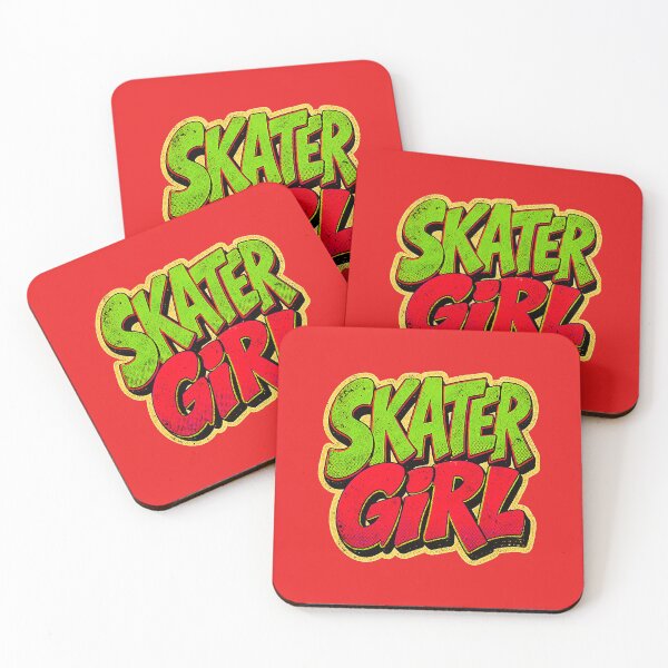 Item preview, Retro Skater Girl Typography designed and sold by Creatby7030.