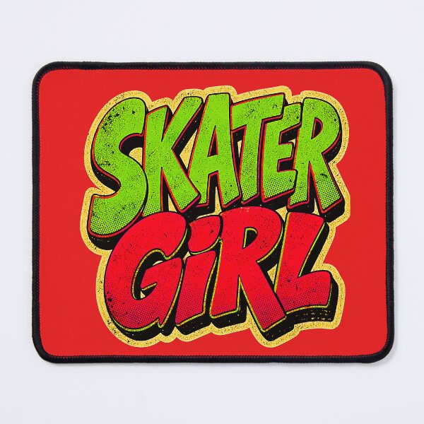 Item preview, Retro Skater Girl Typography designed and sold by Creatby7030.