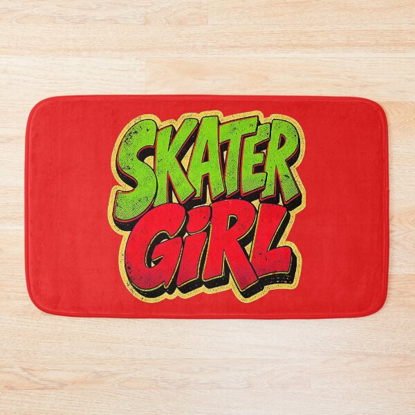 Item preview, Retro Skater Girl Typography designed and sold by Creatby7030.