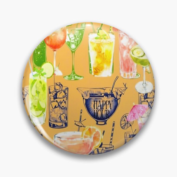 Item preview, Happy Hour Cocktail Parade designed and sold by CyndiEpps.