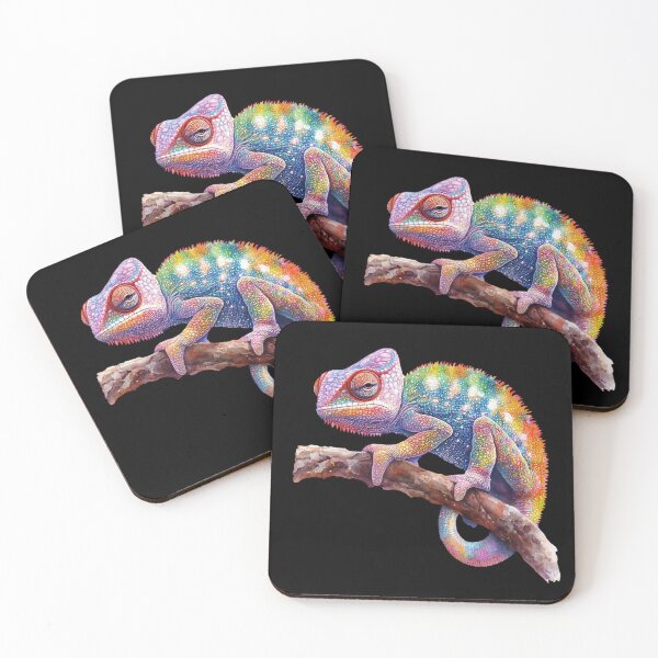 Item preview, Vibrant Chameleon on a Branch designed and sold by perijun.