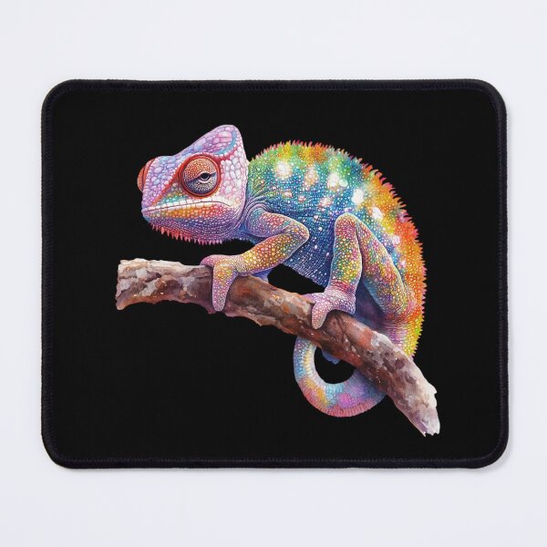 Item preview, Vibrant Chameleon on a Branch designed and sold by perijun.