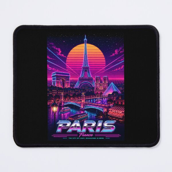 Artikelvorschau, Paris Synthwave entworfen und verkauft von Durro.