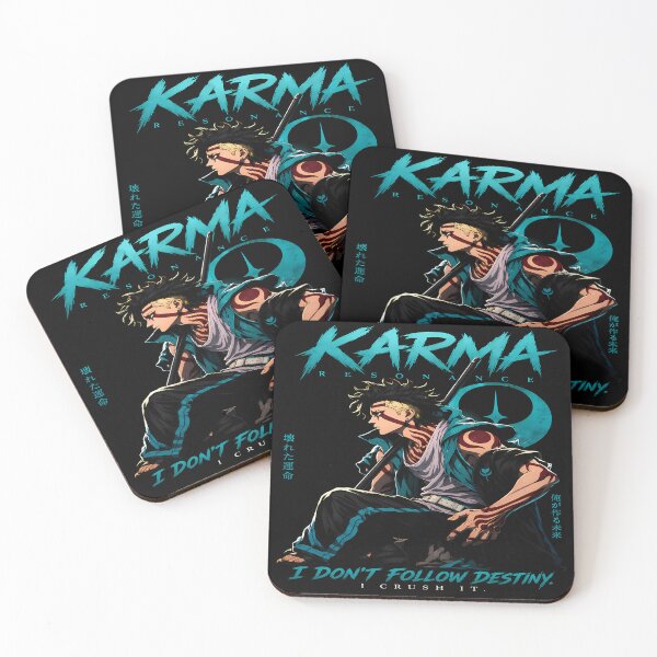Item preview, Karma Resonance – Broken Destiny- Japanese Character Illustration designed and sold by TTdesigns123.