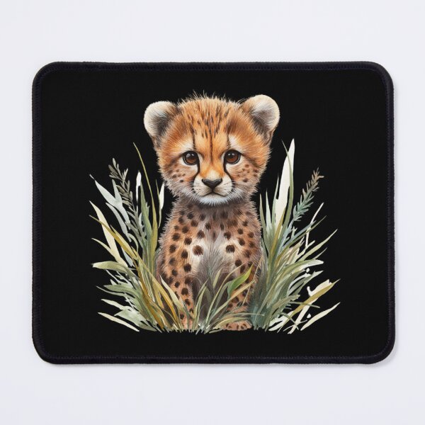 Item preview, Cheetah Cub in the Grass designed and sold by perijun.