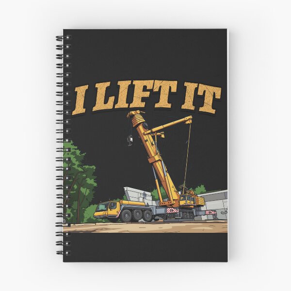 Item preview, I Lift It Mobile Crane Operator Construction Worker Heavy Equipment Gift designed and sold by Operator Style Wear.