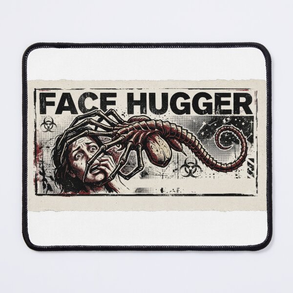 Item preview, face hugger Retro Vintage Minimalist Graphic designed and sold by Probably Fine Design.