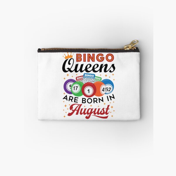 Item preview, Bingo Queens Are Born in August Birthday Women designed and sold by jaygo.