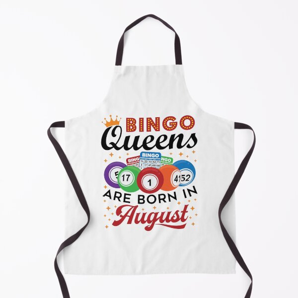 Item preview, Bingo Queens Are Born in August Birthday Women designed and sold by jaygo.