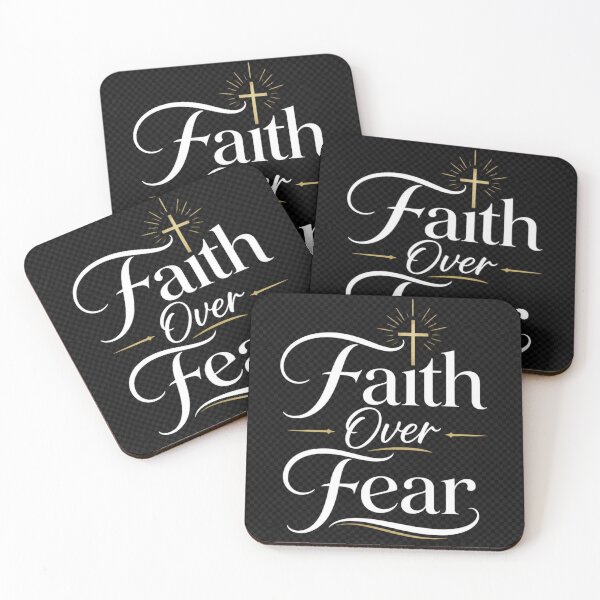Item preview, Faith Over Fear Christian Inspirational Quote | Religious Faith Shirt Design designed and sold by Paltooproducts.