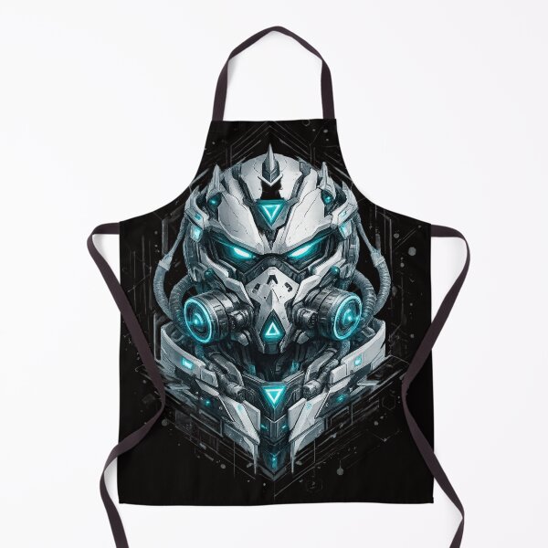 Item preview, Cyber Sentinel – Techwear Futuristic Mask Graphic T-Shirt designed and sold by Del4xe.