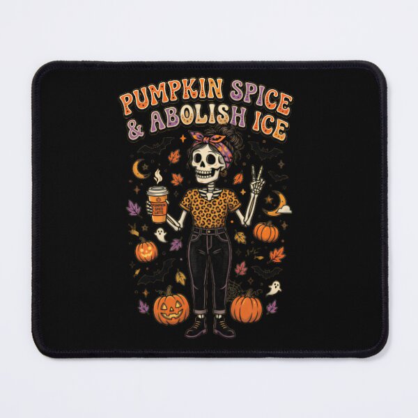 Item preview, Pumpkin-spice-and-abolish-ice designed and sold by w66aboo.