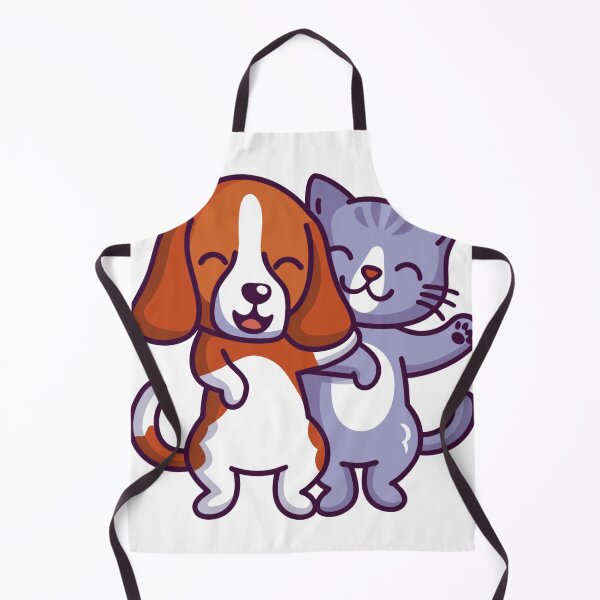Item preview, Cat and Dog Cute Animal Friends designed and sold by Charonde.