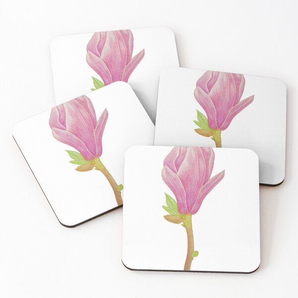 Item preview, Hand-drawn colored pencil illustration of a beautiful pink lily. A detailed botanical artwork perfect for stickers, journals, phone cases, wall art, and gifts. designed and sold by calmcolourprint.