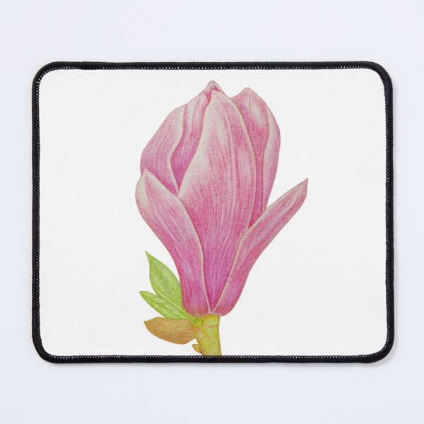 Item preview, Hand-drawn colored pencil illustration of a beautiful pink lily. A detailed botanical artwork perfect for stickers, journals, phone cases, wall art, and gifts. designed and sold by calmcolourprint.