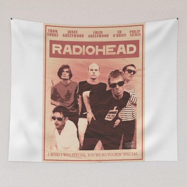 Item preview, The Best Concert Bands RadioHead Poster designed and sold by mehlihunte.