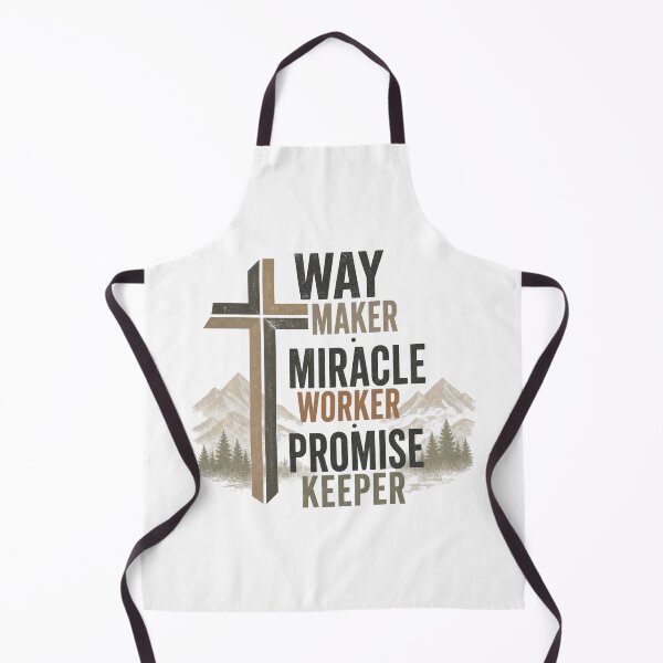 Item preview, Way Maker Miracle Worker Promise Keeper Christian Shirt | Isaiah 42:16 Faith Design designed and sold by Illustrated Faith.