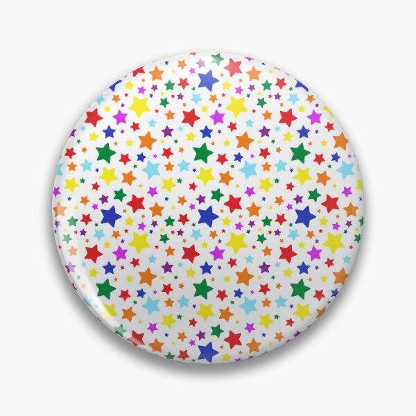Item preview, Rainbow Stars, Bright Colored Stars in Sky Design designed and sold by bestggraphico.