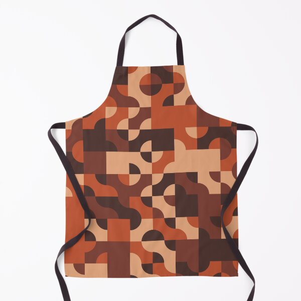 Item preview, Terracotta Clay Geometric Quilt Pattern designed and sold by TidySystemsCo.